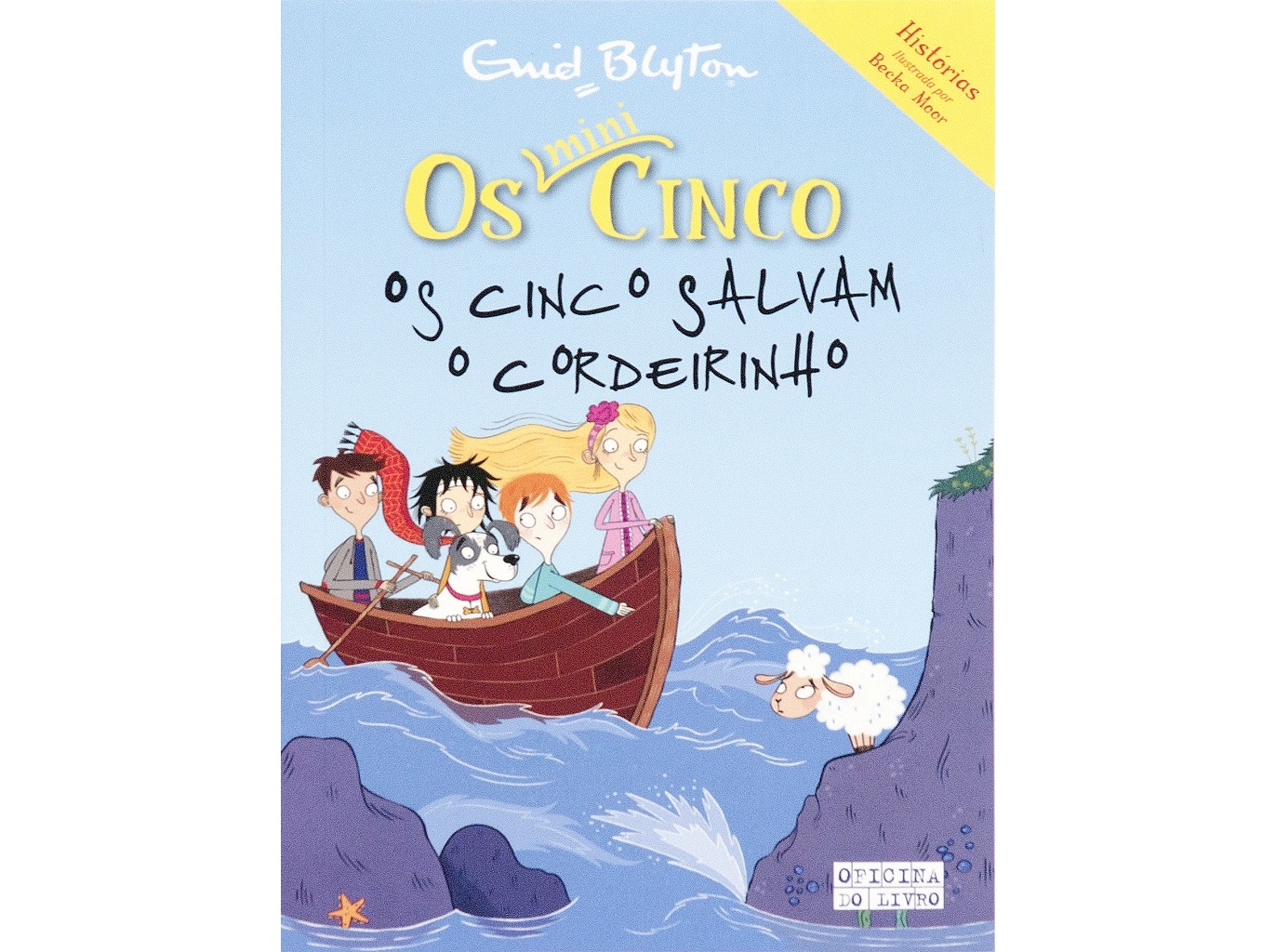 LIVRO OS MINI CINCO N10 OS CINCO SALVAM CORDEIRINHO