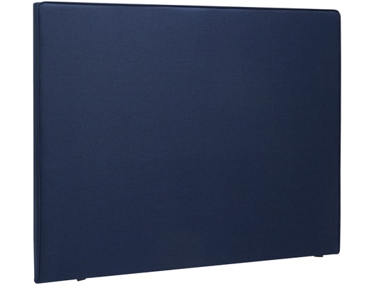 MERINOS - Tête de lit Melty chine bleu nuit 160cm (170cm finie)