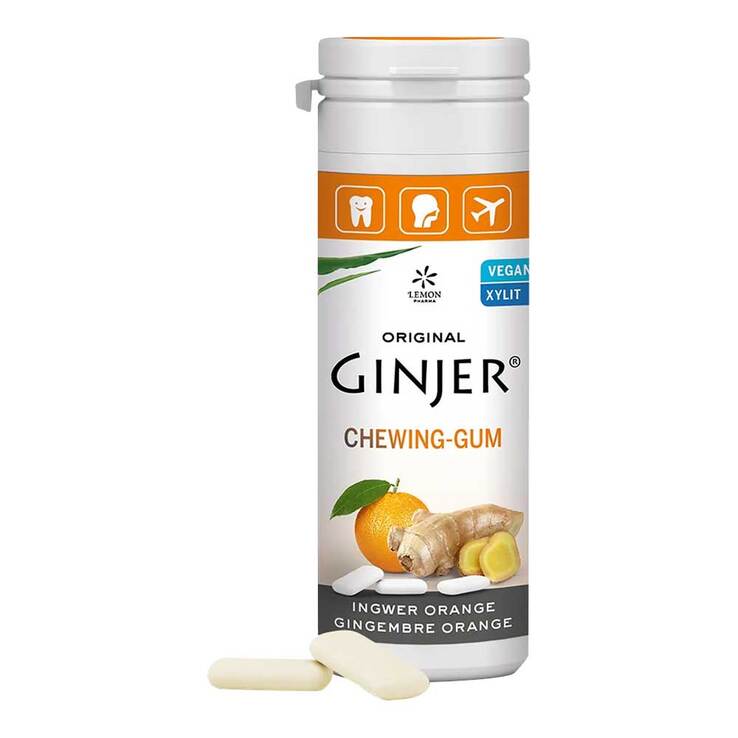 Ingwer Ginjer Kaugummi, 30 g