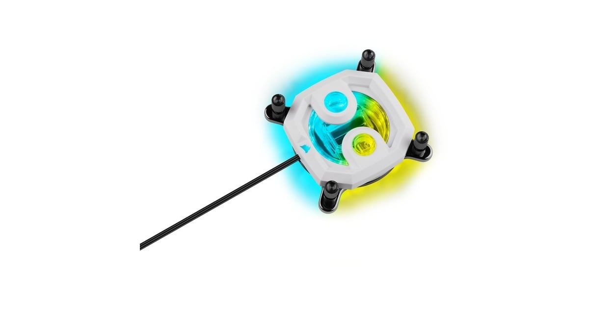 CorsairHydro X series XC7 RGB PRO (1200/1700/AM4) cpu-koeler  (Wit)