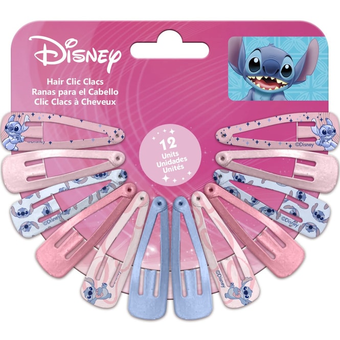 Disney Lilo & Stitch - Kidslicensing - Haarspangen - 12 Stück