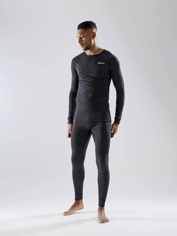 Craft thermobroek CORE Wool Merino zwart