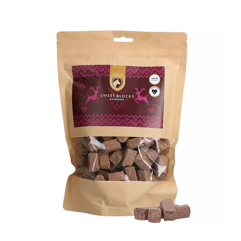 Excellent Christmas Sweet Blocks Paard 1 kg Framboos | 20259