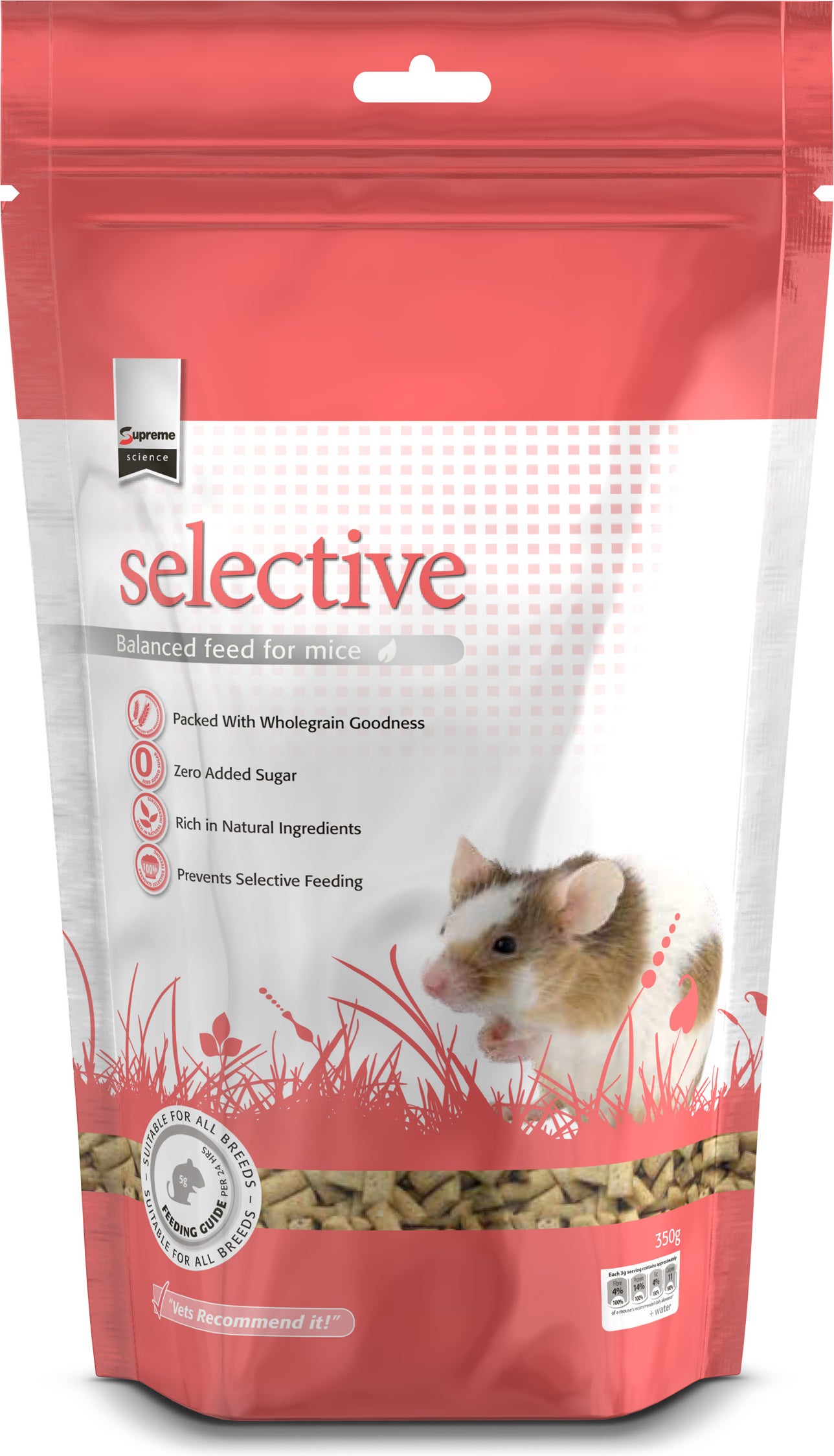 Supreme Science Selective muizenvoer 350 g