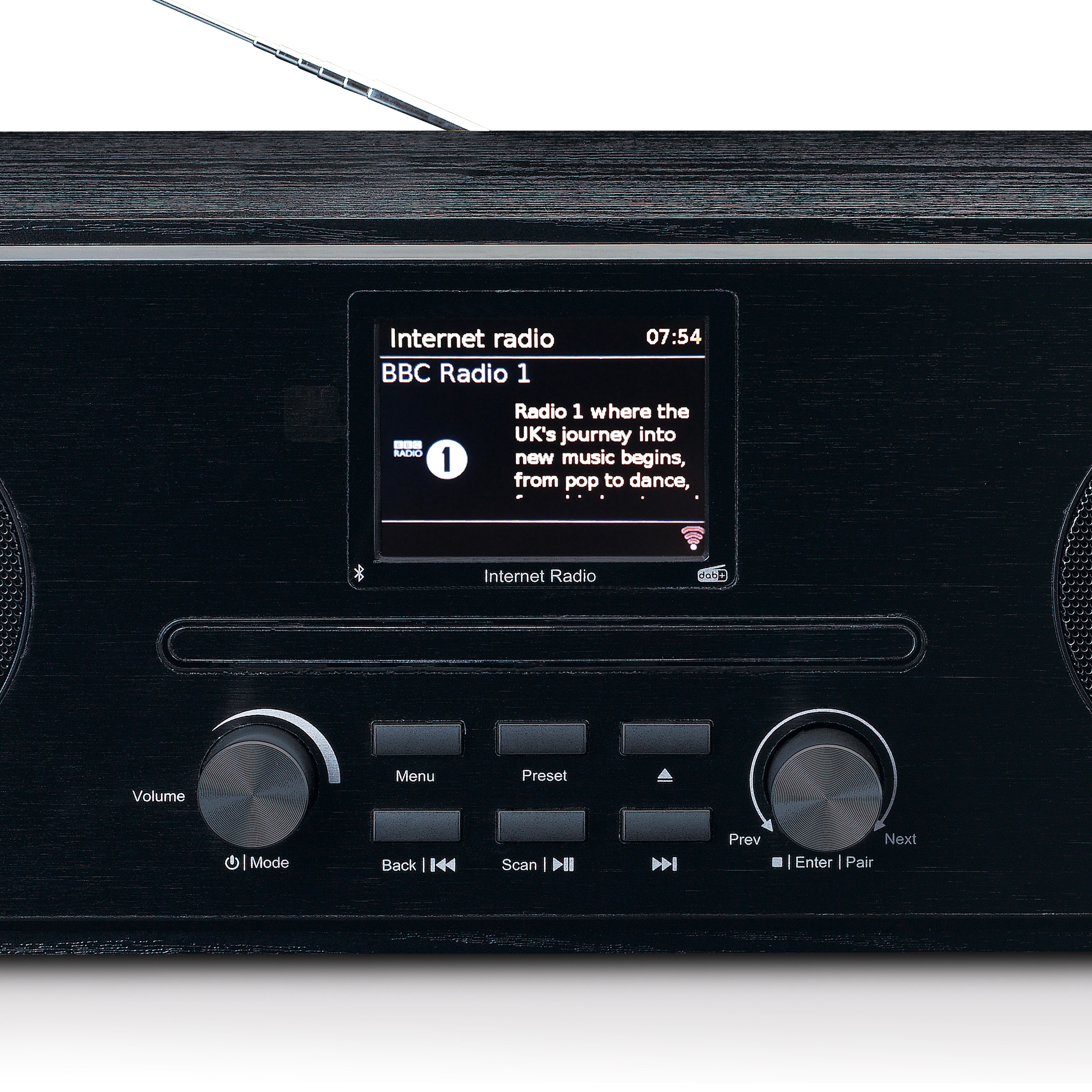 Lenco Internetradio DIR-260 mit DAB+, Bluetooth und CD-Player