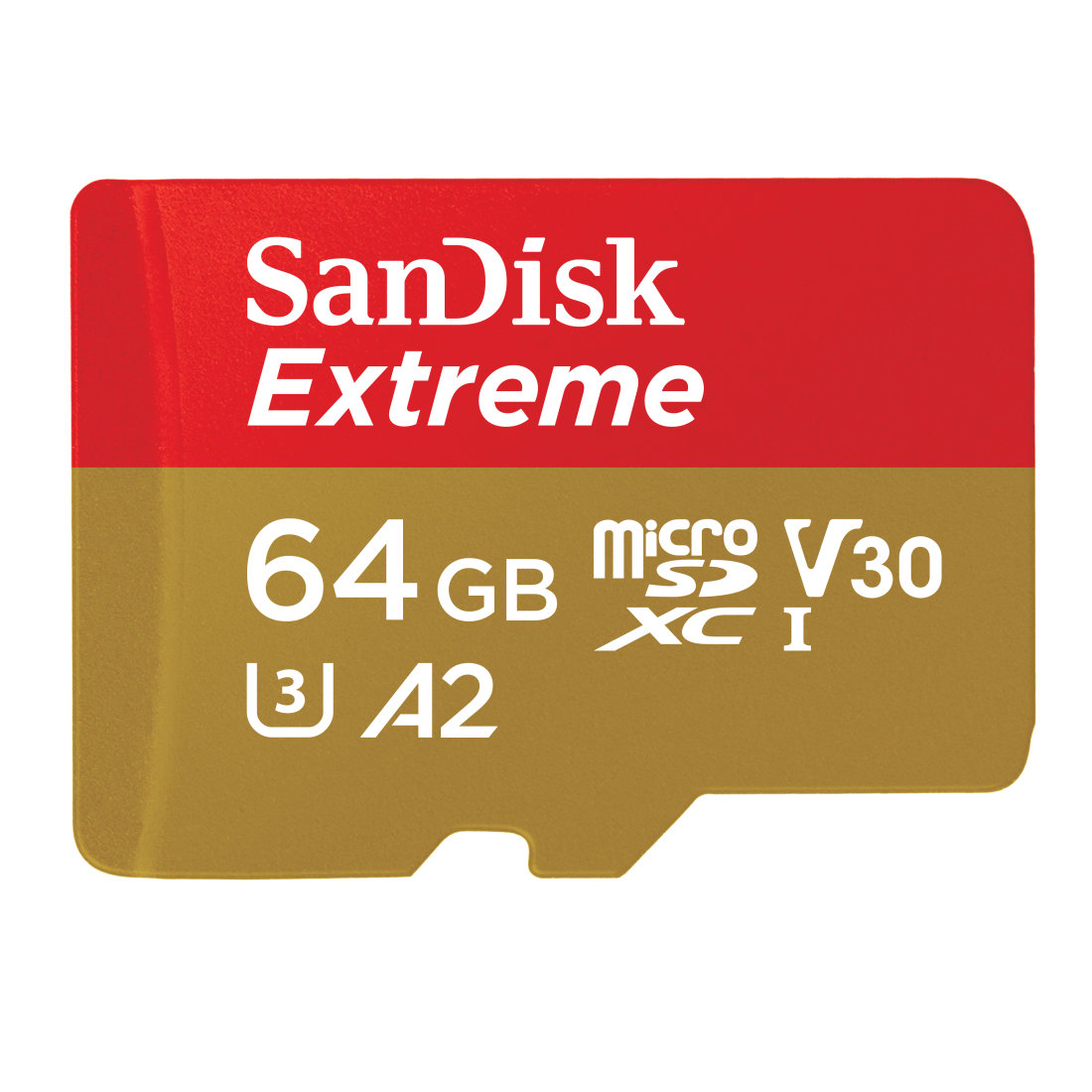 64GB Extreme Micro SDHC A2 TransFlash Speicherkarte   SD Adapter Class 10 U3 UHS-I V30 170 MBps (SDSQXAH-064G-GN6MA)