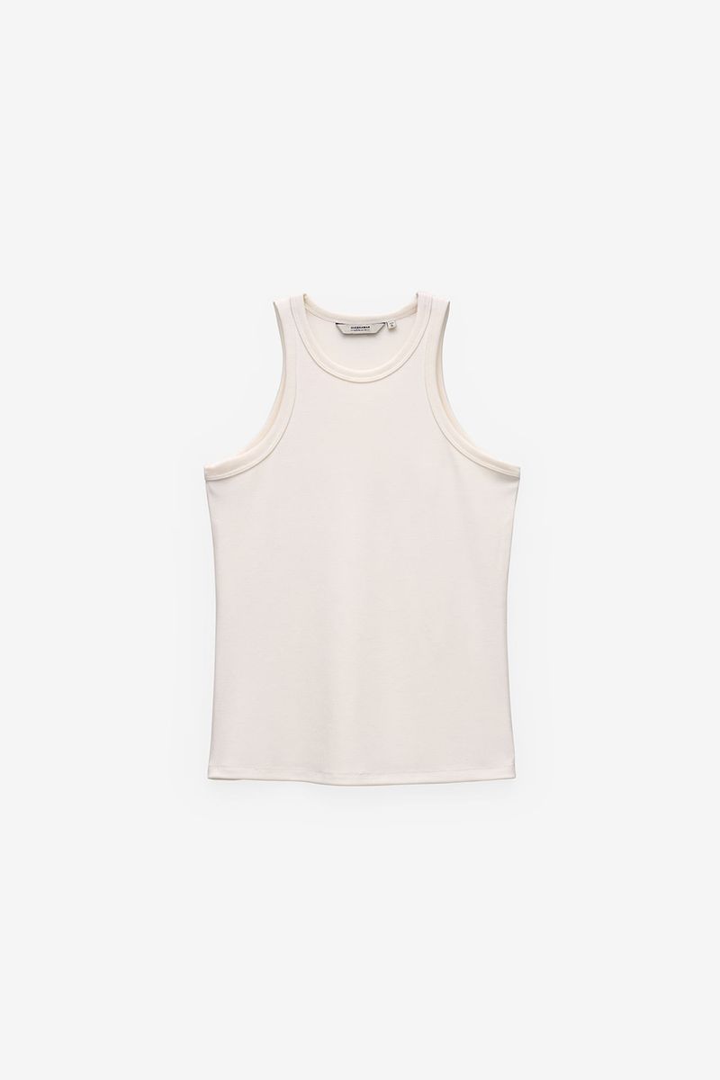 TOP HALTER CANELADO