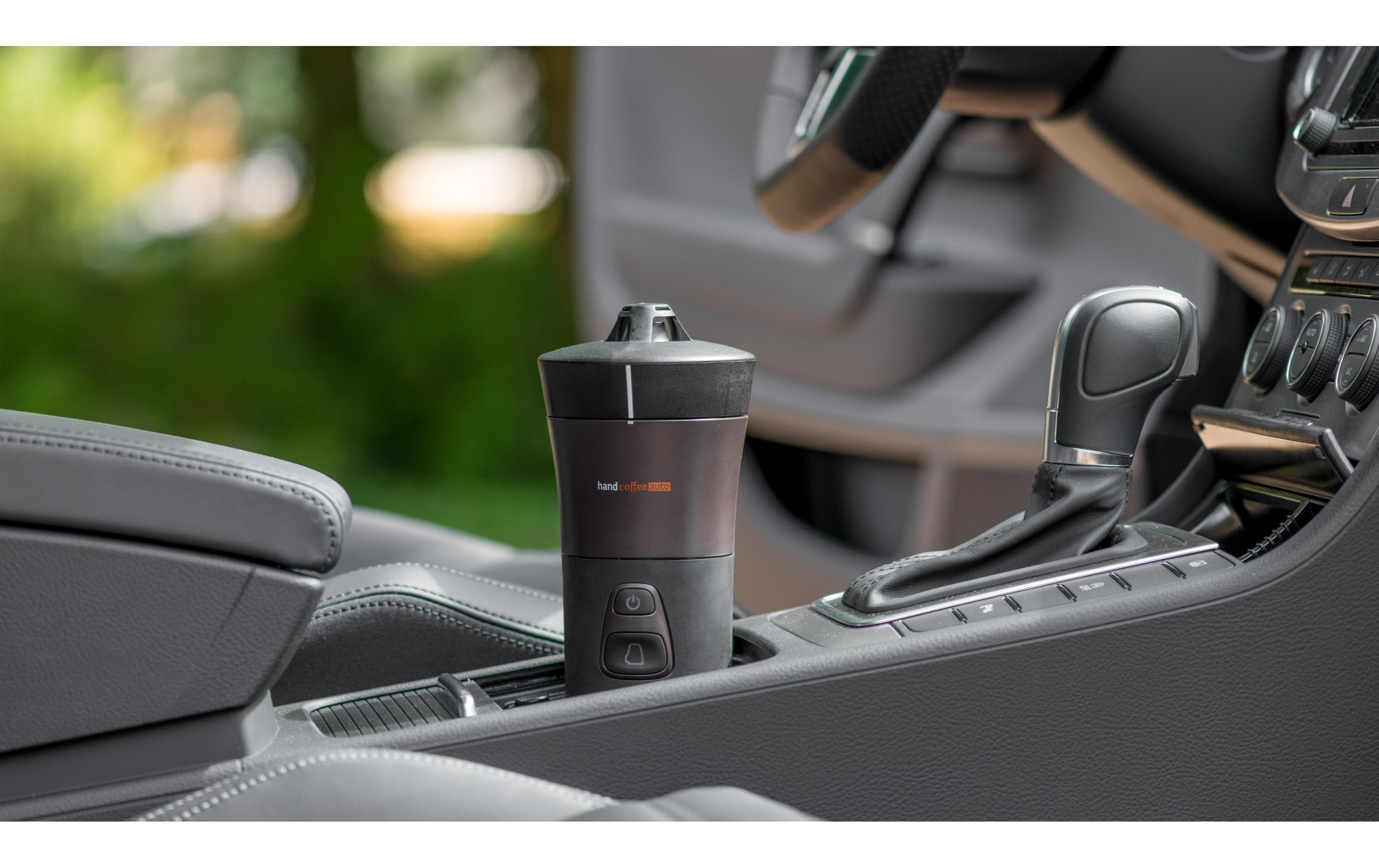 Reisekaffeemaschine Handcoffee Auto Kaffee gemahlen, PadsKaffeemaschine für das Auto