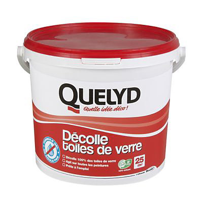 Décolleur spécial toiles de verre en gel Quelyd prêt à l'emploi seau de 5 kg