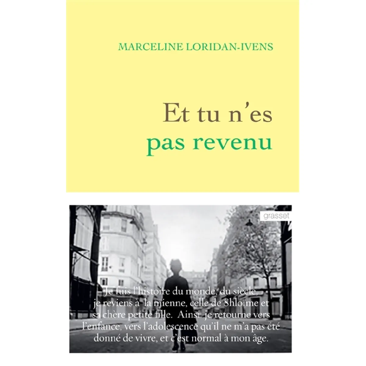 Et tu n'es pas revenu · Occasion