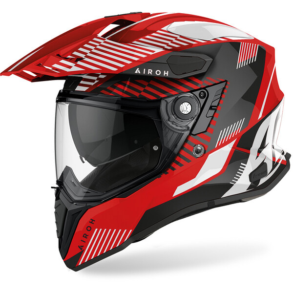 Airoh - Casque Commander Boost Rouge / Noir / Blanc