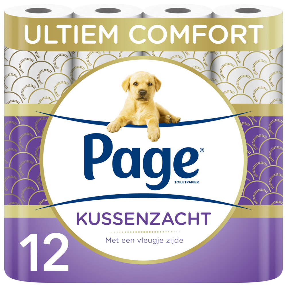 Page Toiletpapier Kussenzacht 3-laags12 stuks