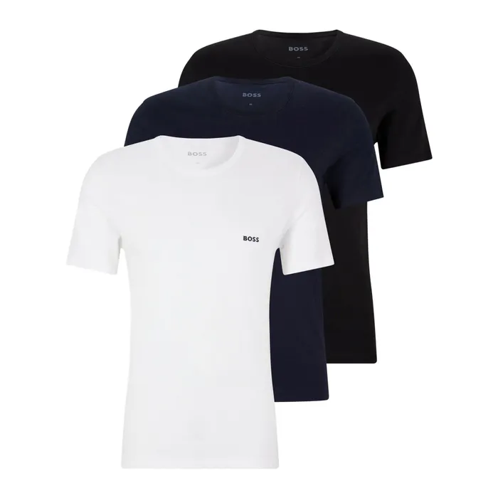 Boss Classic Crew Neck T-shirt Heren (3-pack)