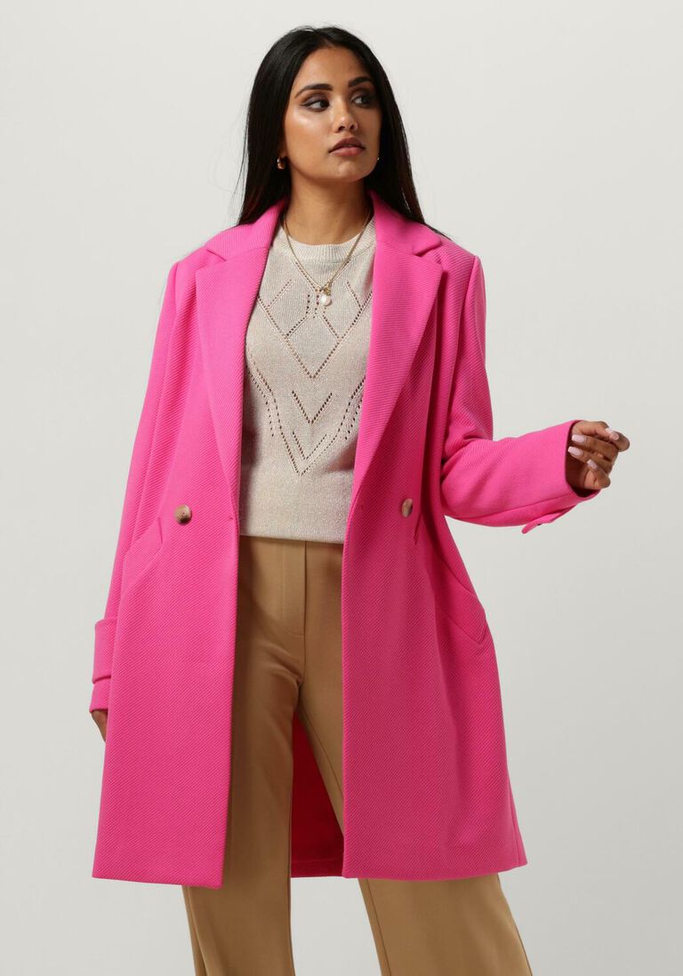 BEAUMONT roze beaumont mantel callie