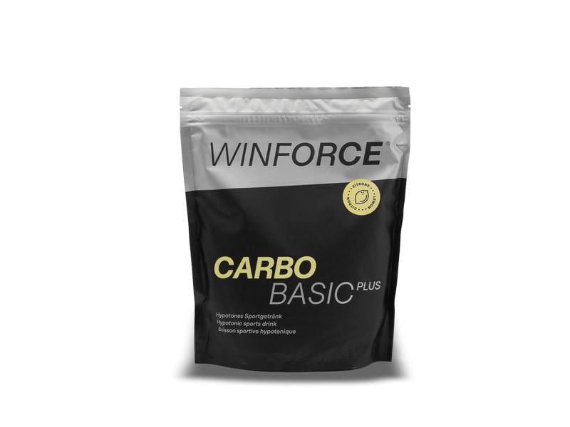 WINFORCE Pulver Carbo Basic Plus Zitrone, 900 g Hypotonisches Sportgetränkepulver