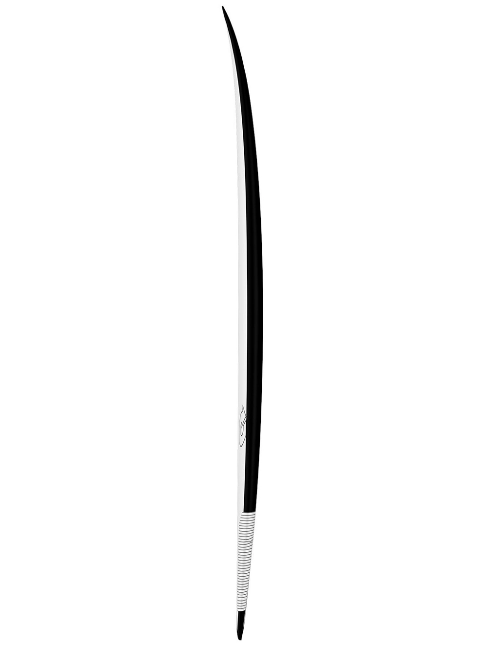 Torq Tec Go-Kart Rail 5'8 Surfboard white