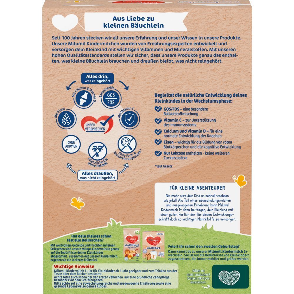 Milupa Kindermilch MILUMIL ab 1+ Jahr