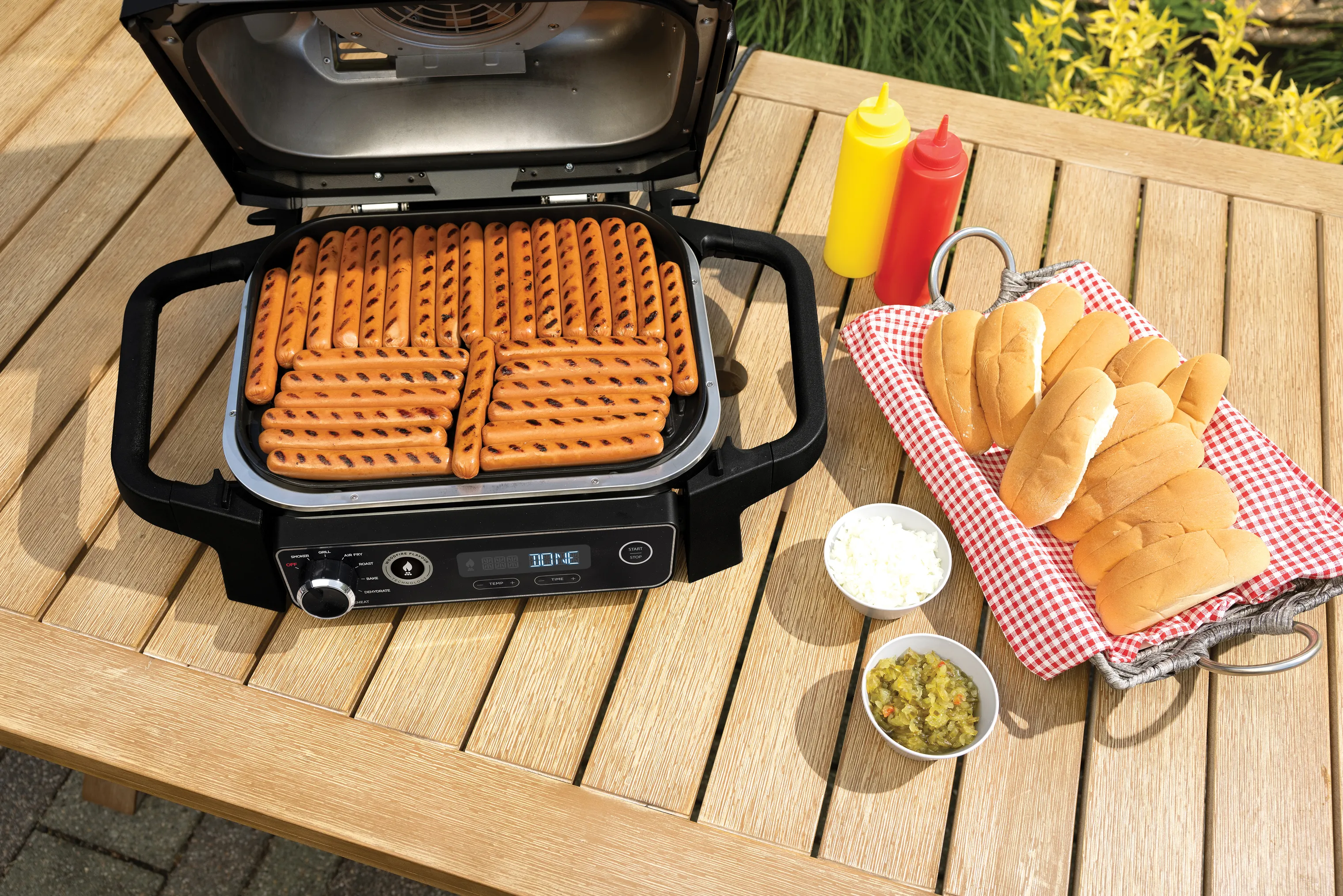 Ninja Woodfire 7-i-1 Elektrisk Multigrill