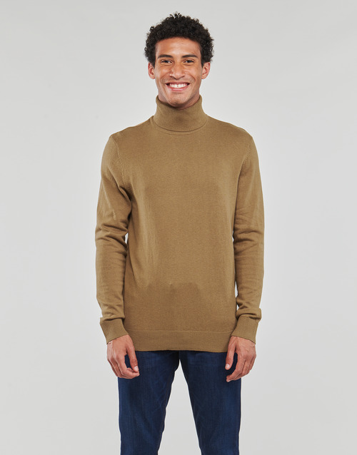Jack & Jones - JJEEMIL KNIT ROLL NECK - Beige