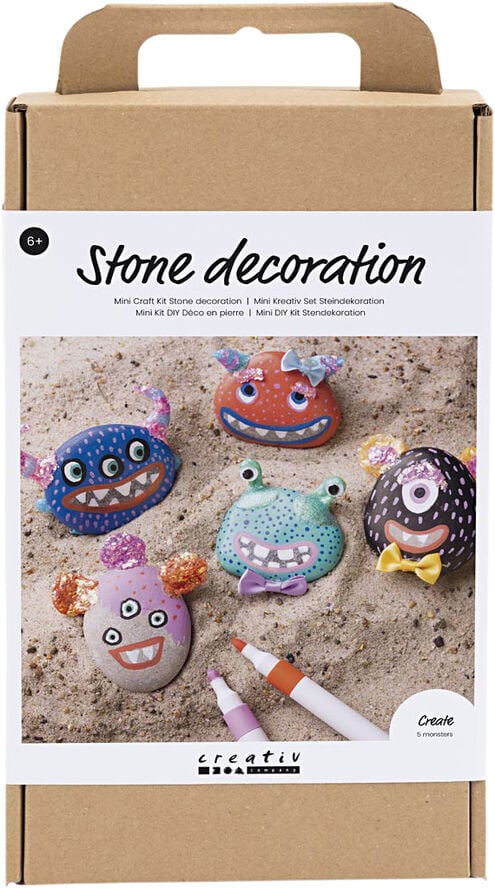 Creativ Company DIY Kit Stendekoration, Monster