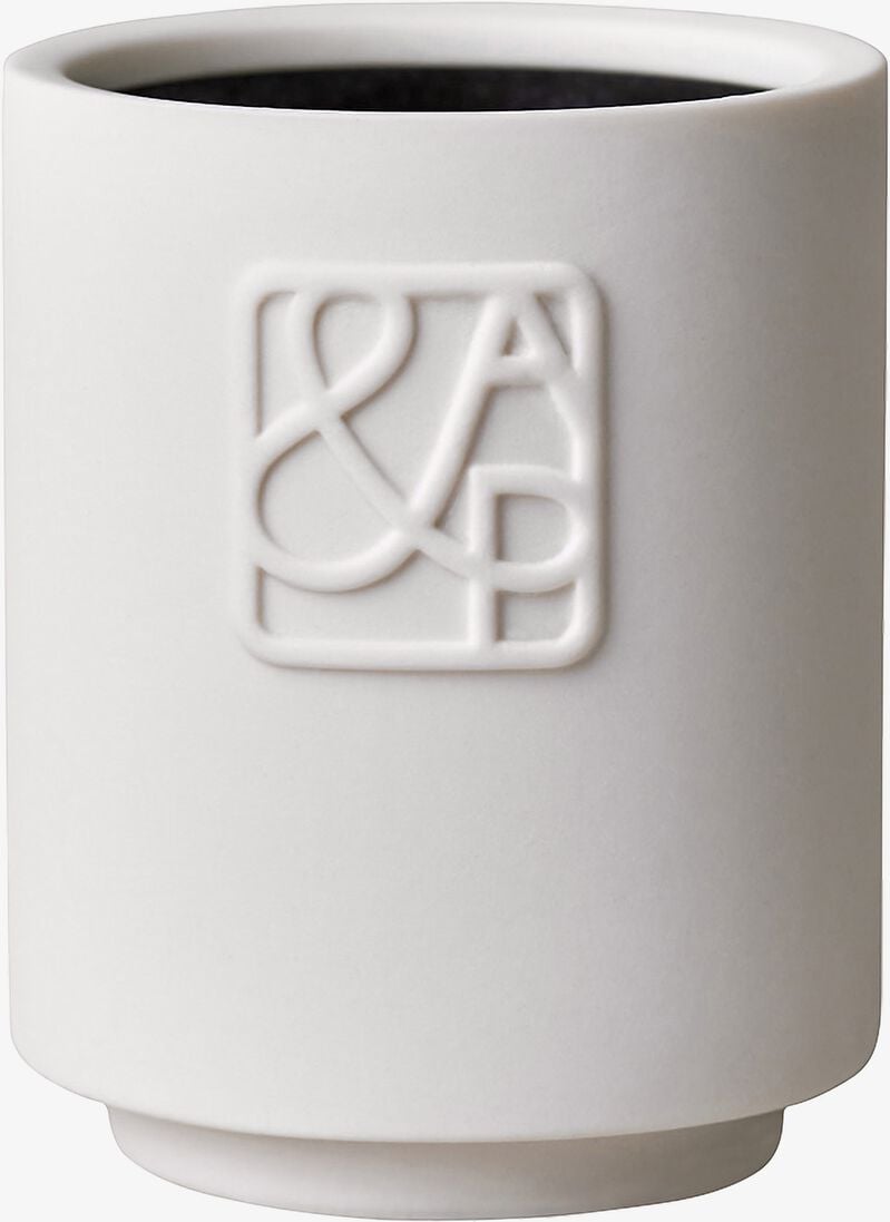 witte august & piers geurkaarsen libertine 90gr - scented candle