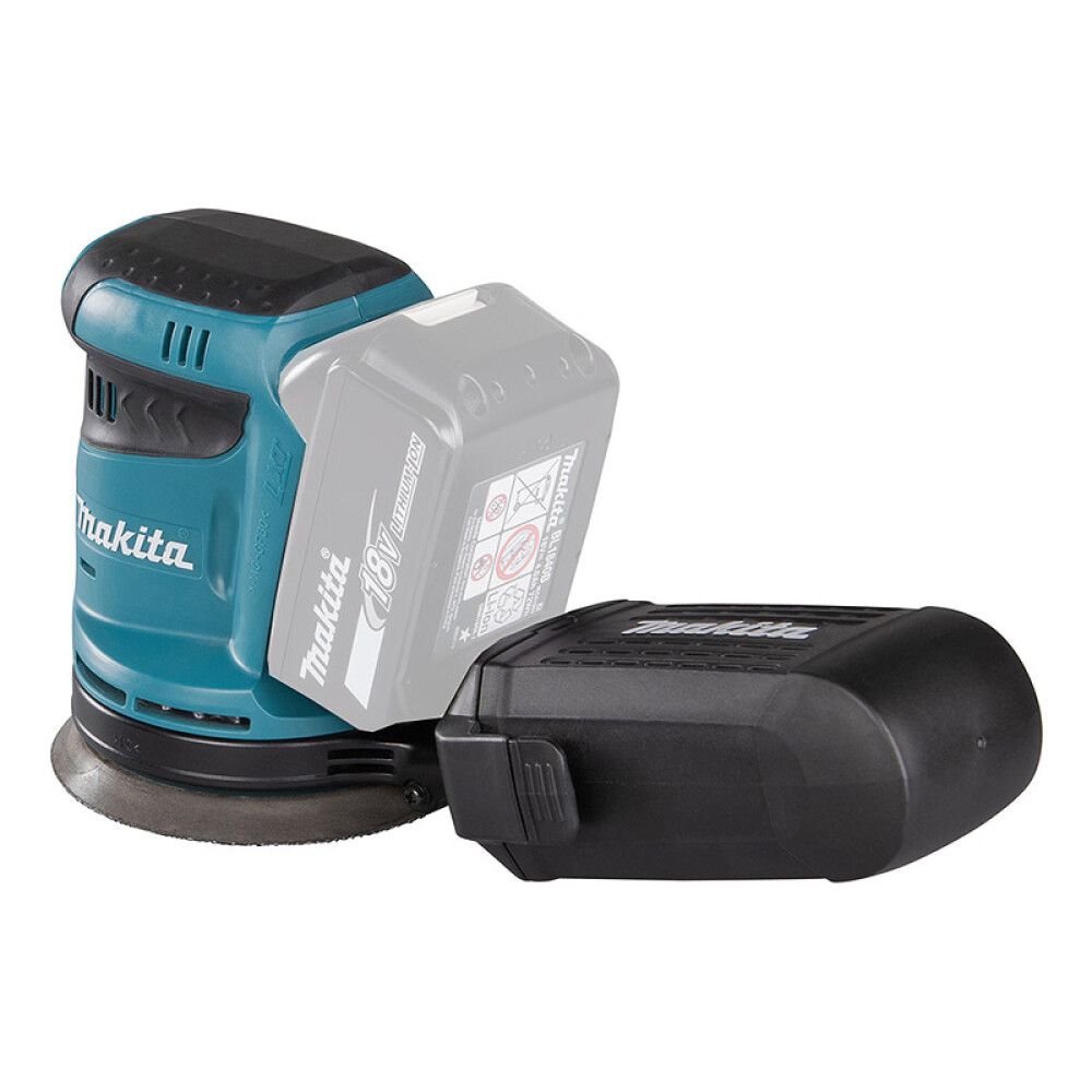 EKSENTERSLIPER MAKITA DBO180Z 18V 125MM UTEN BATTERI
