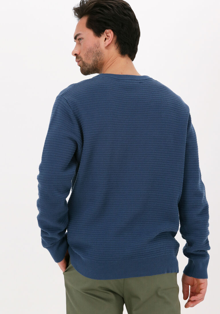 MINIMUM blauwe minimum trui ro 9305