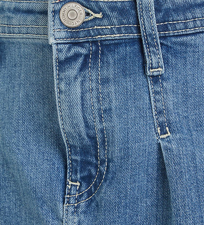 Tommy Hilfiger Rock - plissierter Denim - zerrissene Mitte