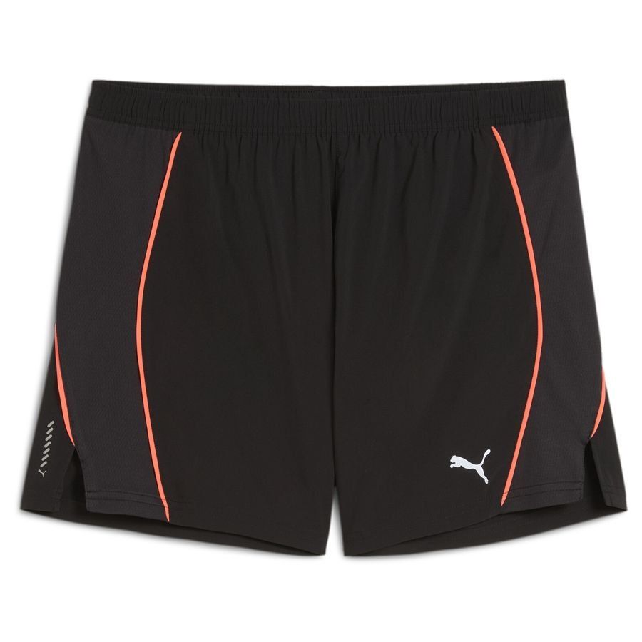 PUMA Short Running Run Velocity 5'' - Noir/Glowing Red