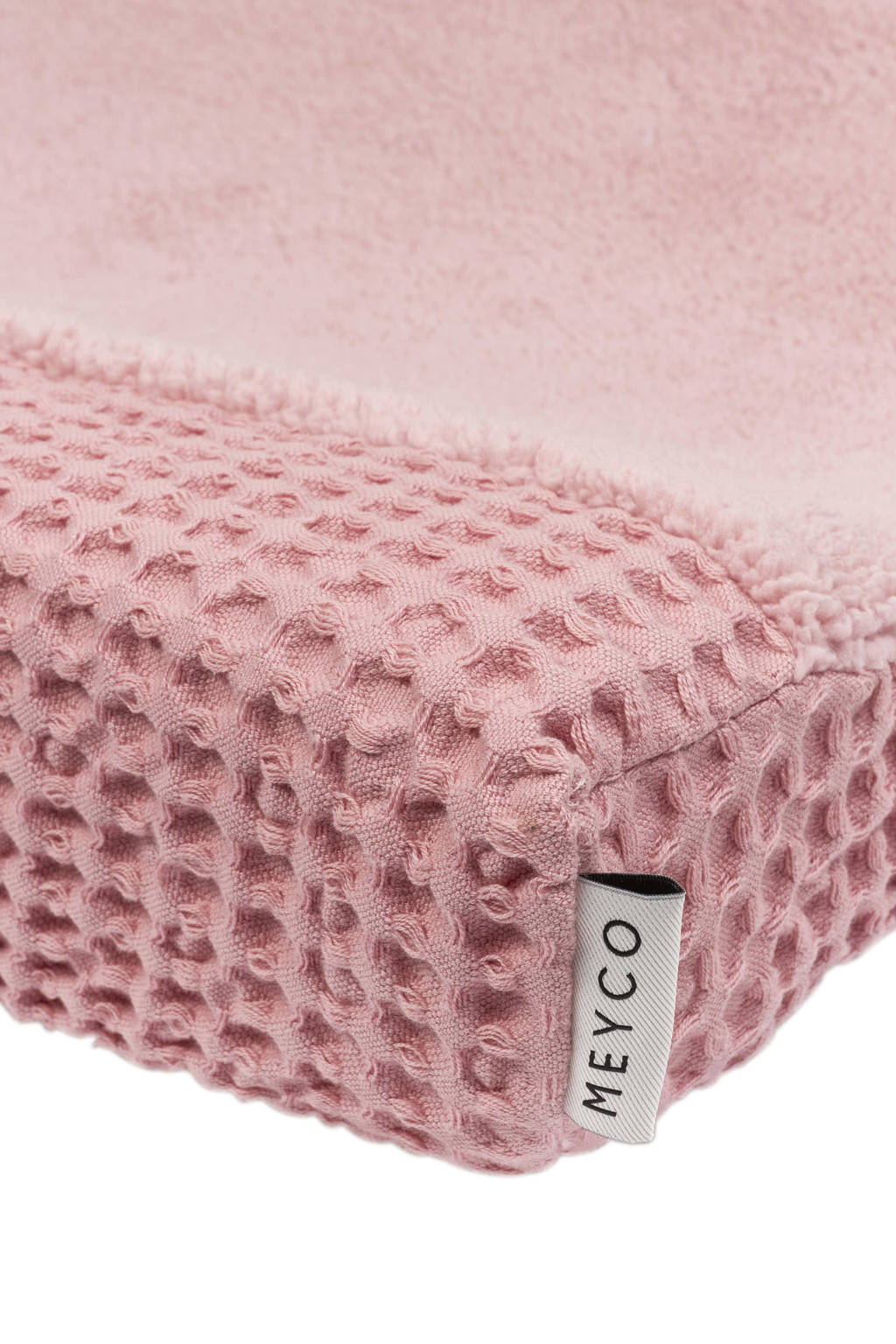 aankleedkussenhoesWafel Teddy old pink