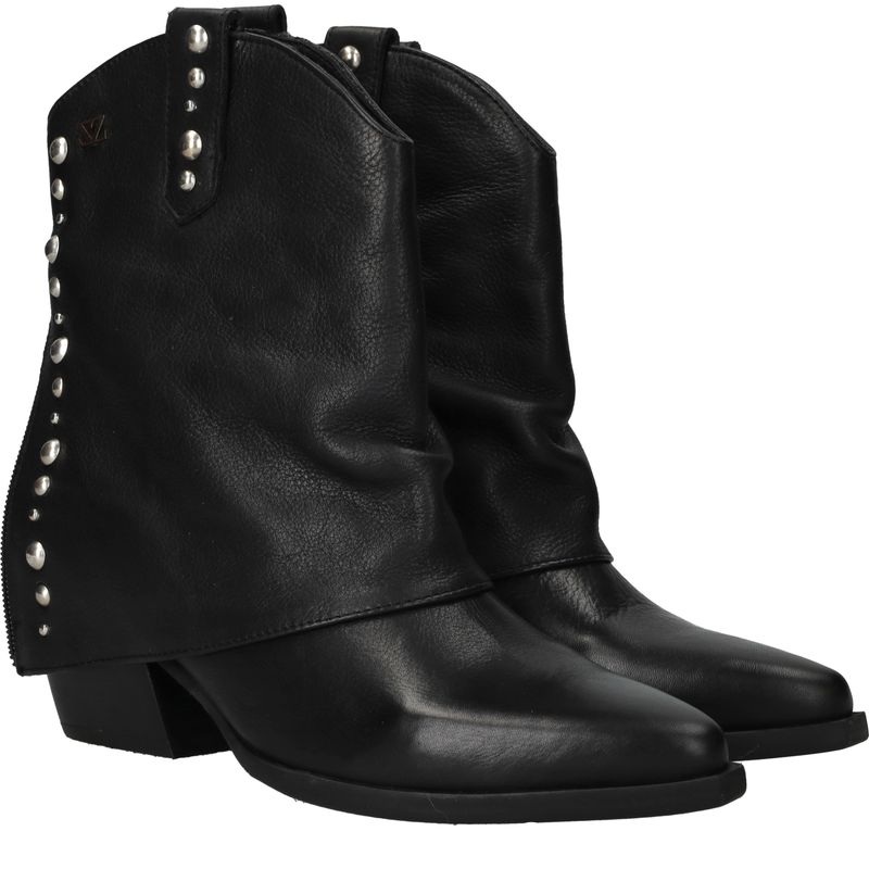 Lazamani Yara sleeve Enkellaarsjes Zwart Dames
