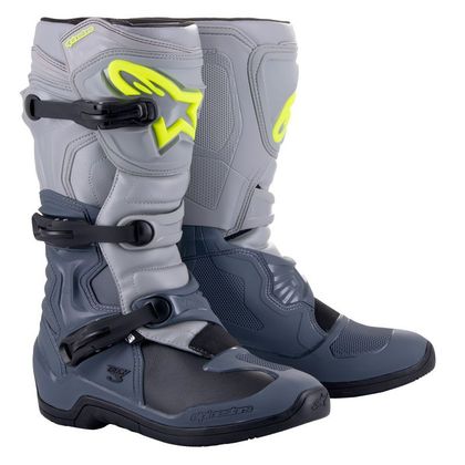 Bottes cross Alpinestars TECH 3 2023 - Gris / Gris