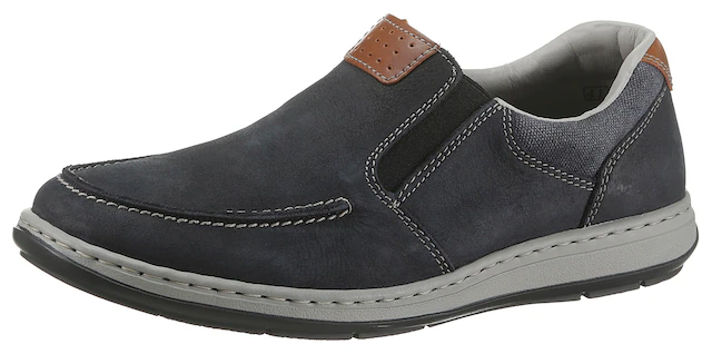 Rieker Slipper  Halbschuh, Freizeitschuh, Schlupfschuh mit modischer Blattnaht