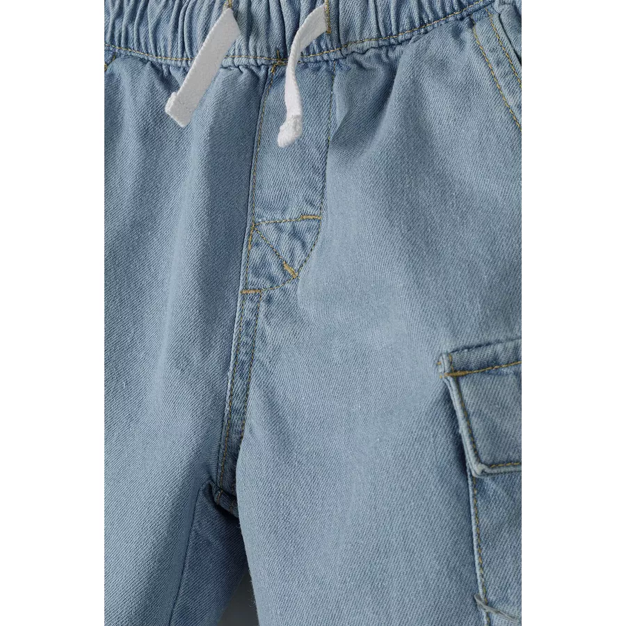 MINOTI Jeansshorts Denim-Hellblau