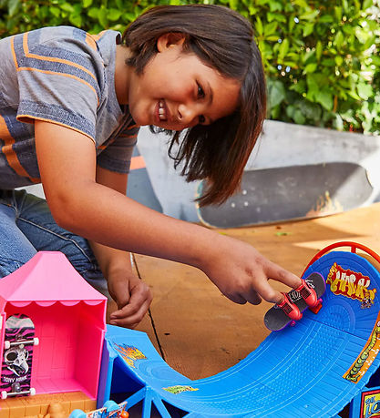 Hot Wheels Eisbahn m. Musik - Skate Vergnügungspark Skate Set