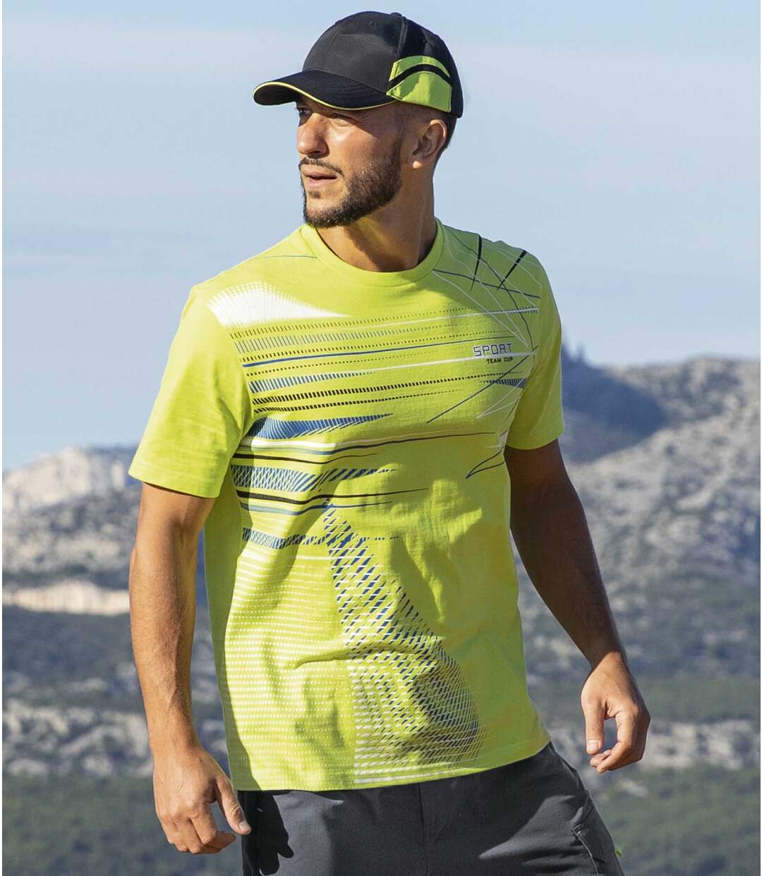 Lot de 3 Tee-Shirts Graphique Sport