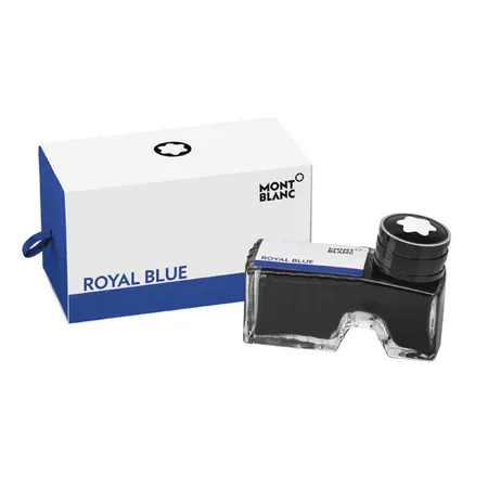 Montblanc Tintenfass 60ml blau Royal Blue Montblanc