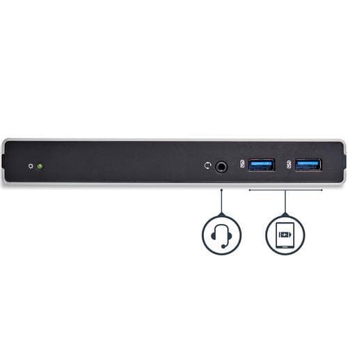 StarTech.com USB3SDOCKDD, Ledningsført, USB 3.2 Gen 1 (3.1 Gen 1) Type-B, 3,5 m