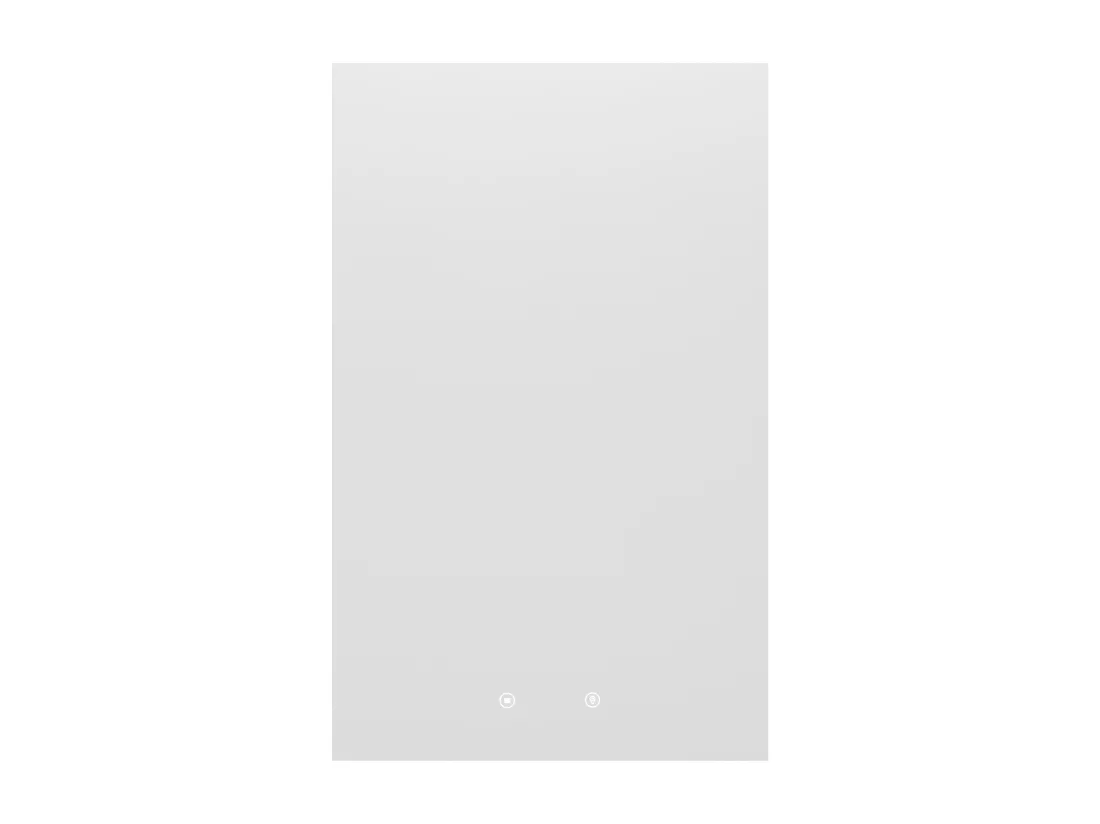 Miroir de salle de bain lumineux rectangulaire anti buée - 50 x 80 cm - MASUA