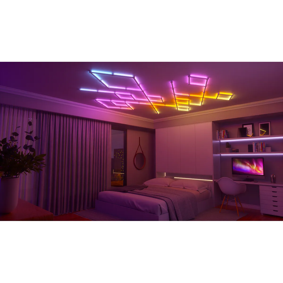 Nanoleaf Lines utvidelsespakke 3301945 (3-pakk)
