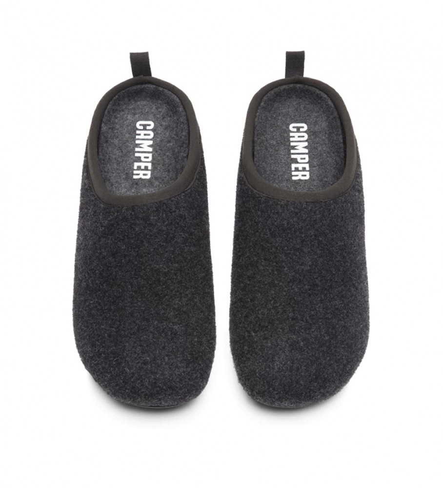 Pantufas Wabi Cinza Escuro para Acampamento