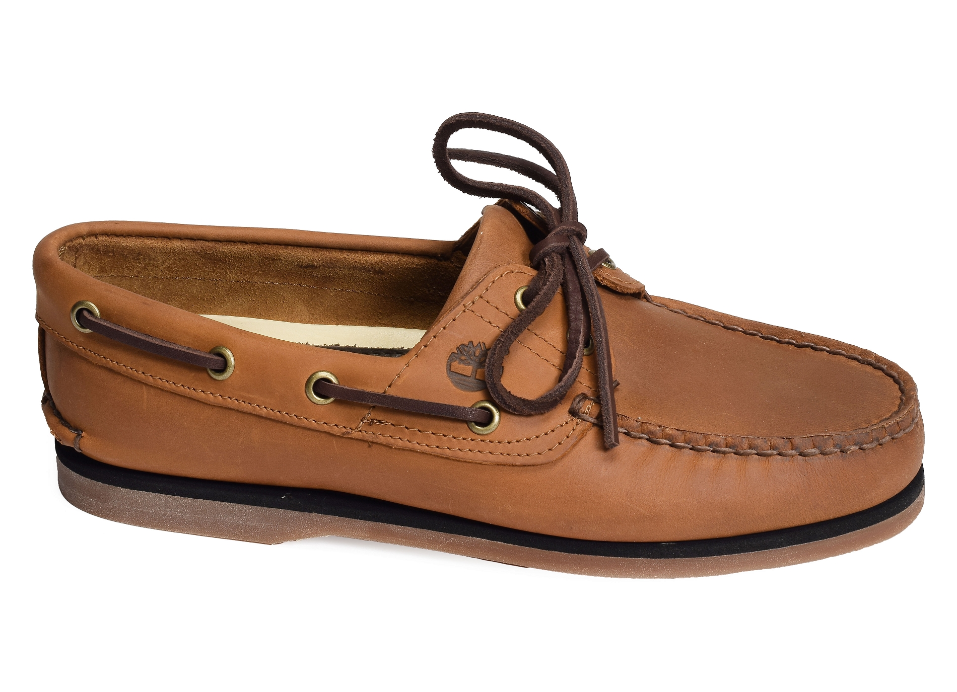 Classic boat shoe camel