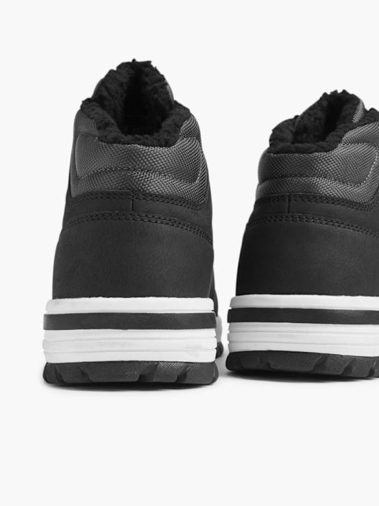 Landrover Schnür-Stiefelette Schwarz