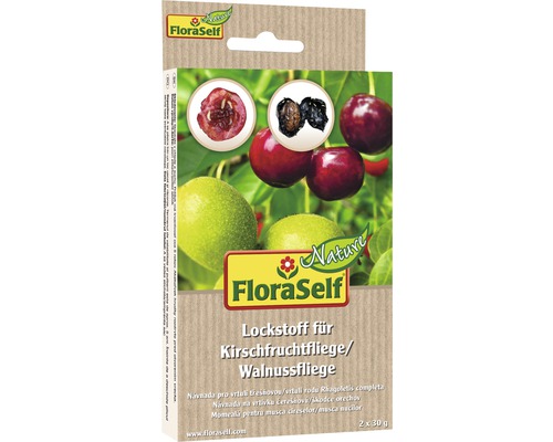 FloraSelf Natuurlokstof voor kersenvlieg en walnotenvlieg (2 stuks)