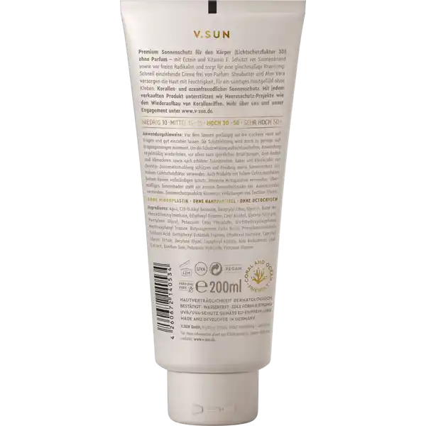 Sun Cream Body sensitiv LSF 30