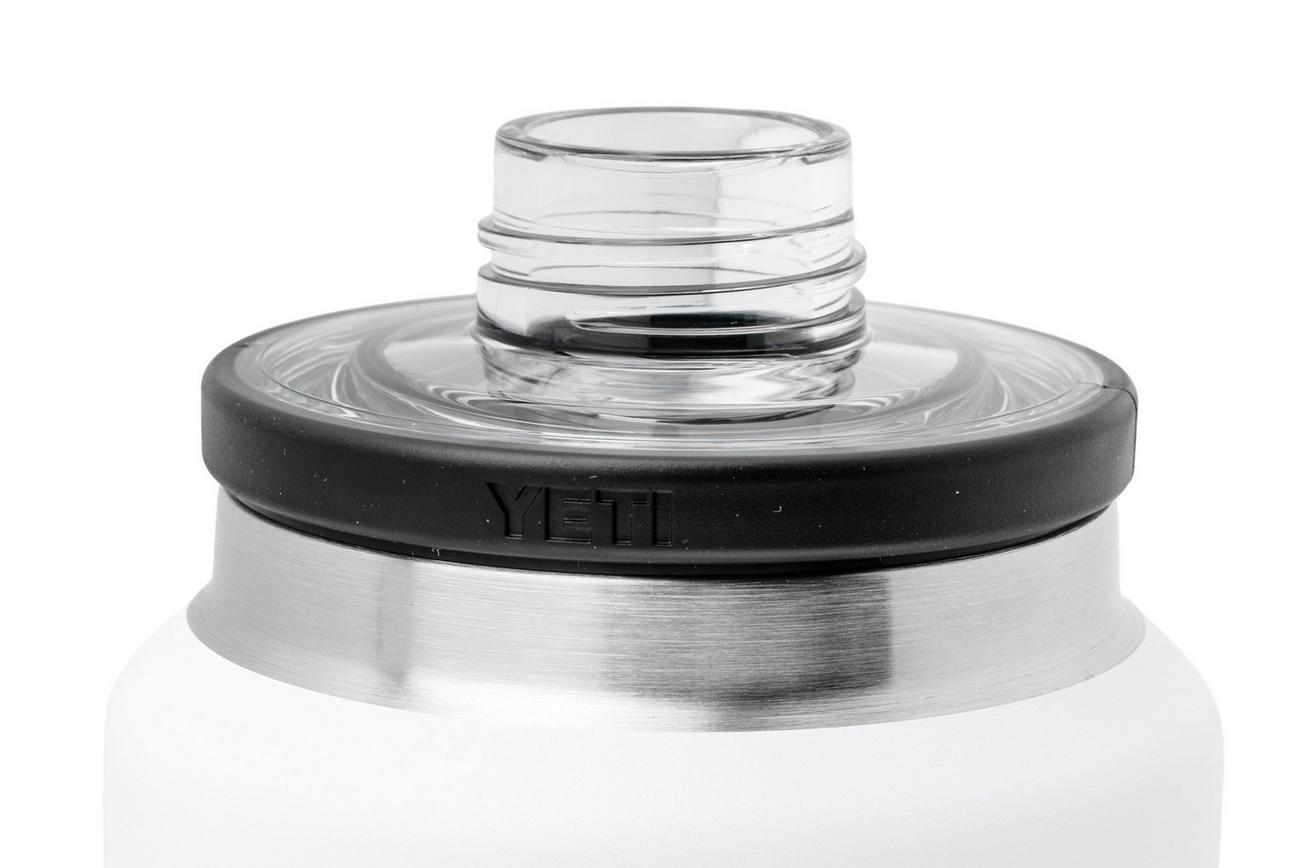 Yeti Rambler Bottle 36oz Chug Cap, White, thermosfles met drinkdop, 1L