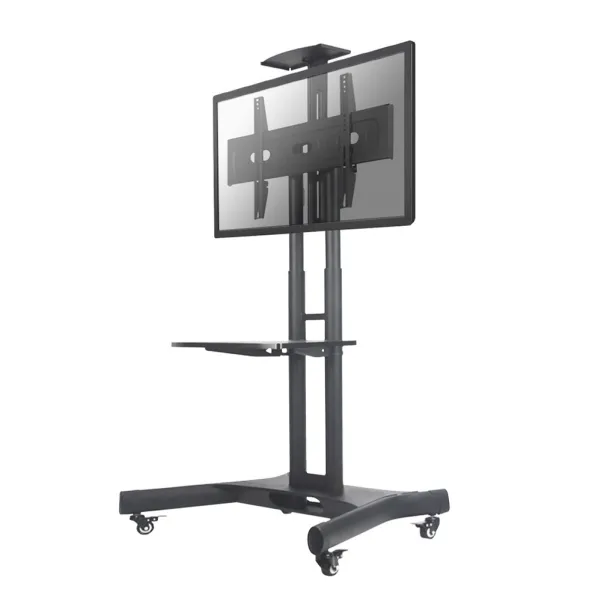 Neomounts NM-M1700 - Vogn med hjul - for LCD display - sort - skærmstørrelse: 32
