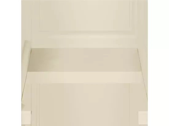 Armoire plastique 40x43x125 cm design de bois blanc angora
