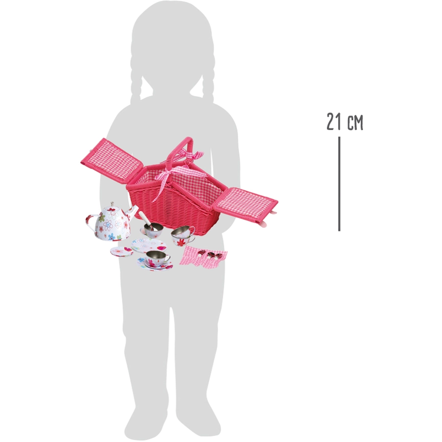 small foot® Picknickkorb Bunte Blumen
