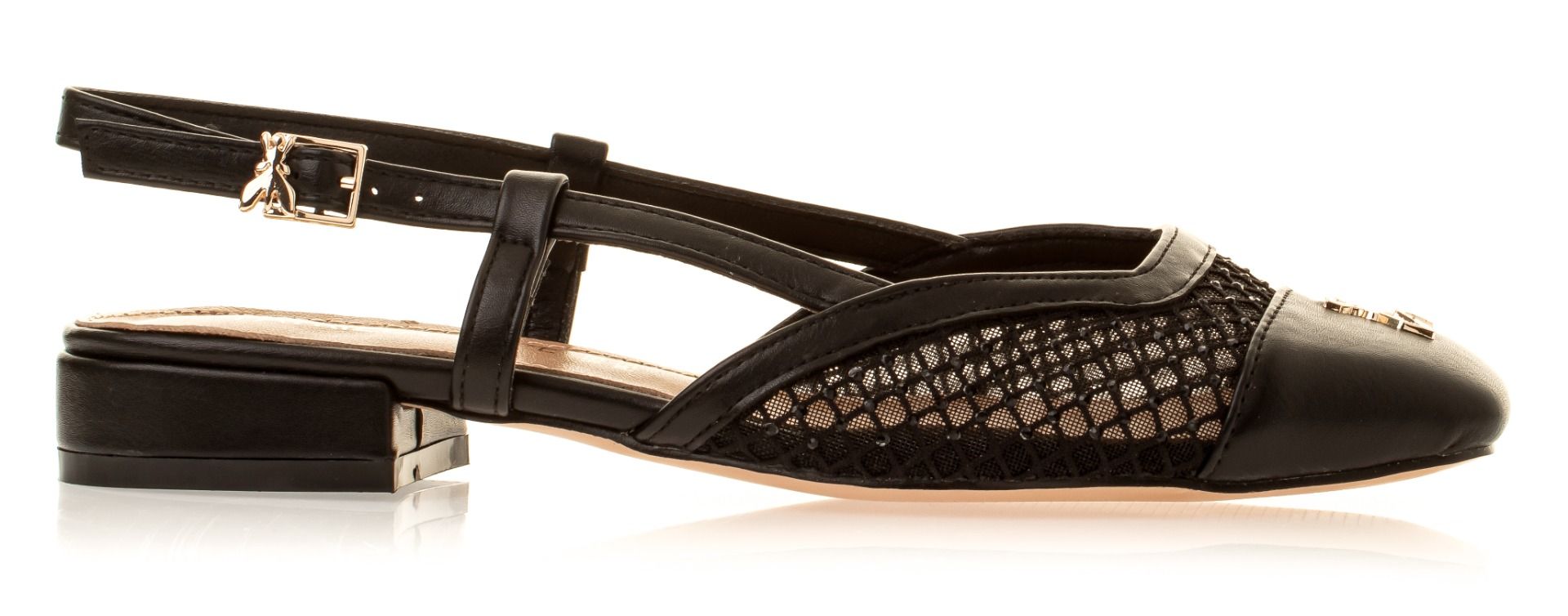 Patrizia Pepe Nera Rete Strass